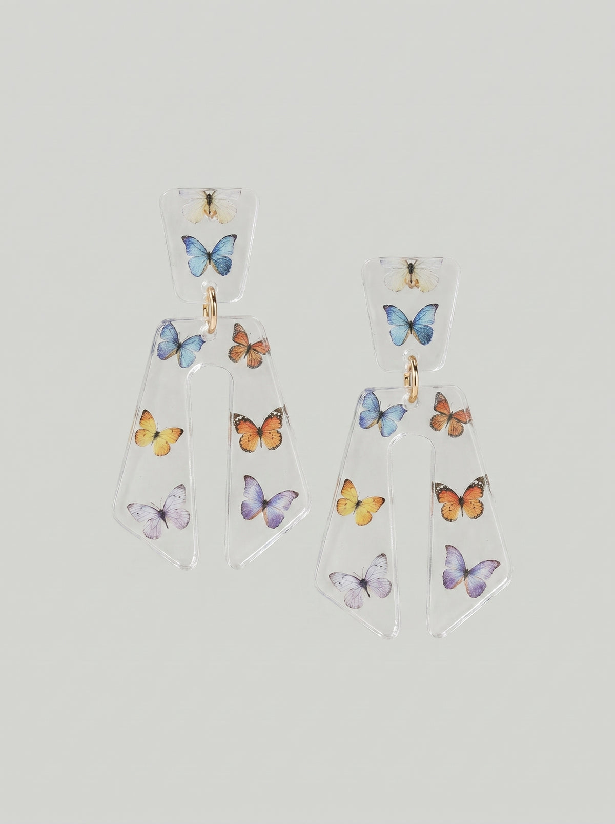 Pendientes Personalizables  transparentes  Ocean line
