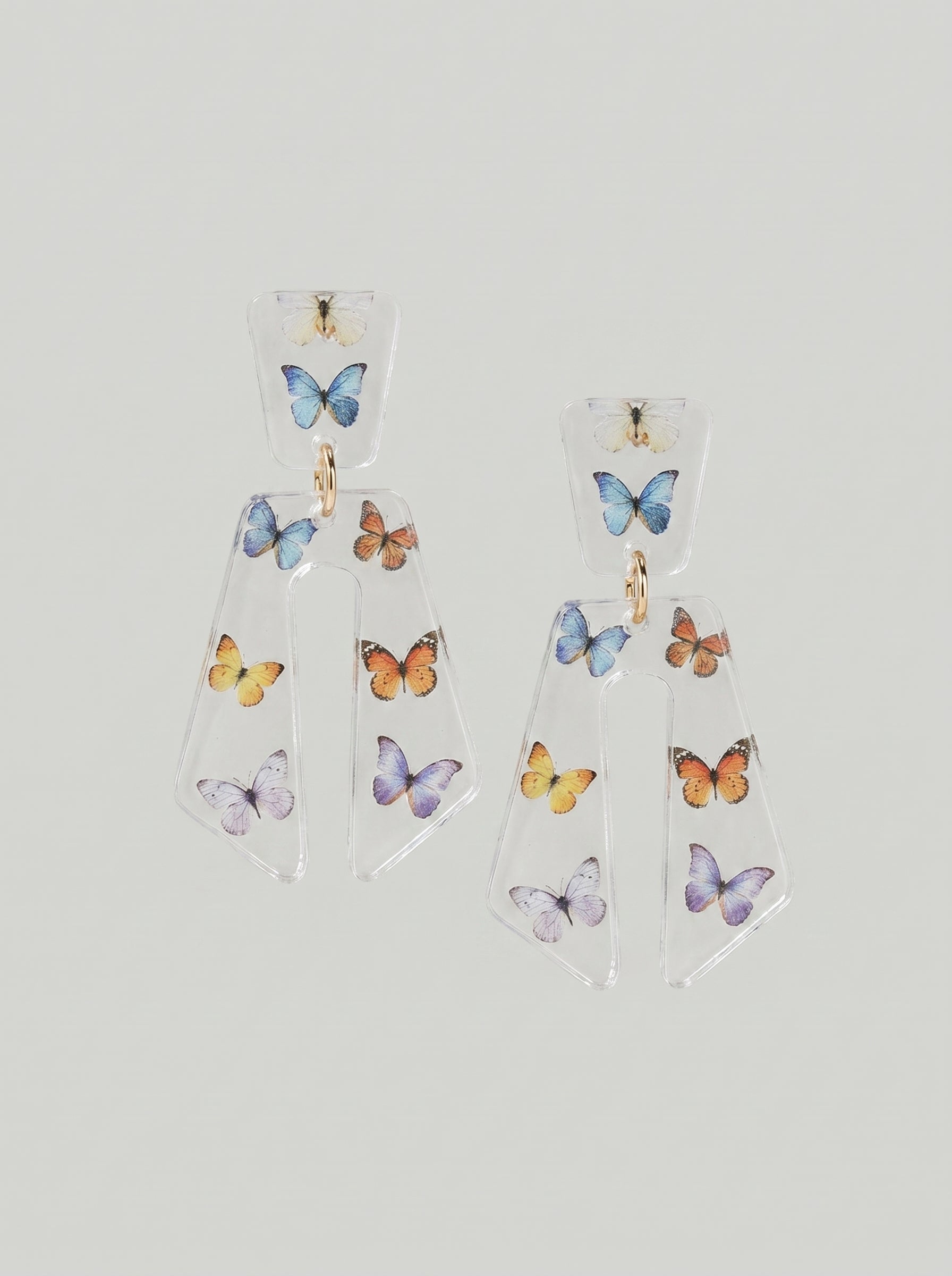 Pendientes Personalizables  transparentes  Ocean line