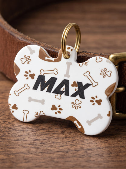 Chapa Identificativa hueso  Personalizada