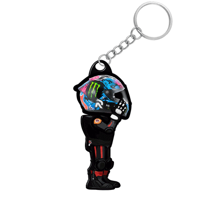 Llavero  Piloto de moto Personalizable