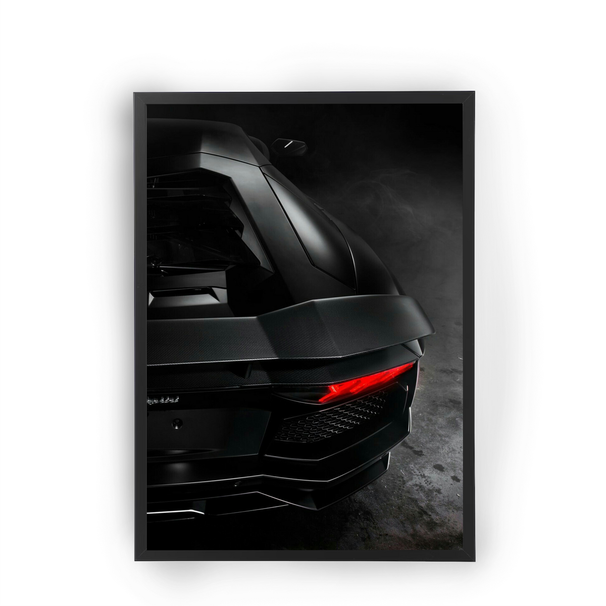Poster con marco negro Personalizado